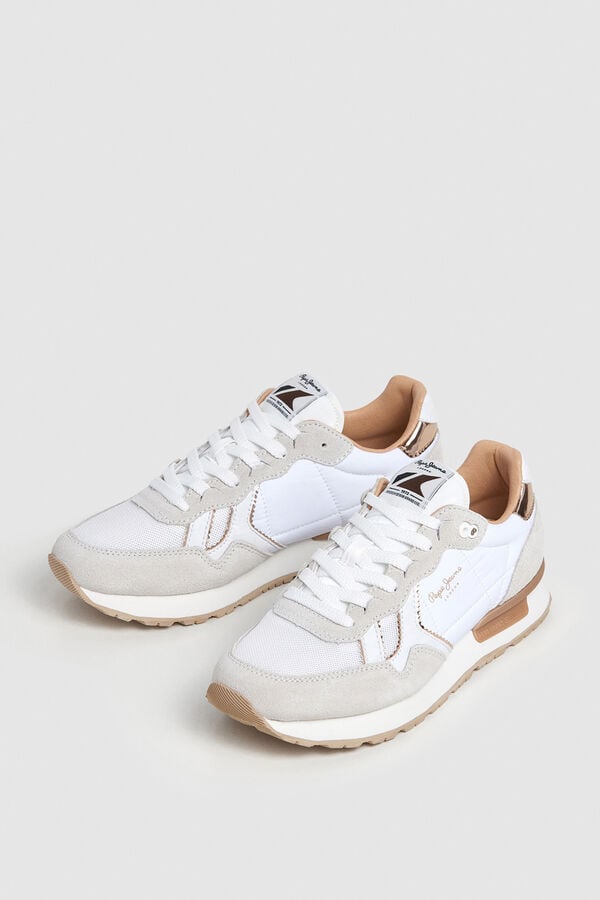 Pepe Jeans Sapatilhas Running Retro branco