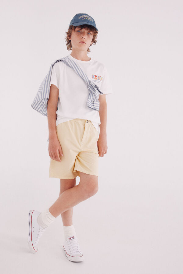 Springfield Kids Boys ' chinos shorts printed