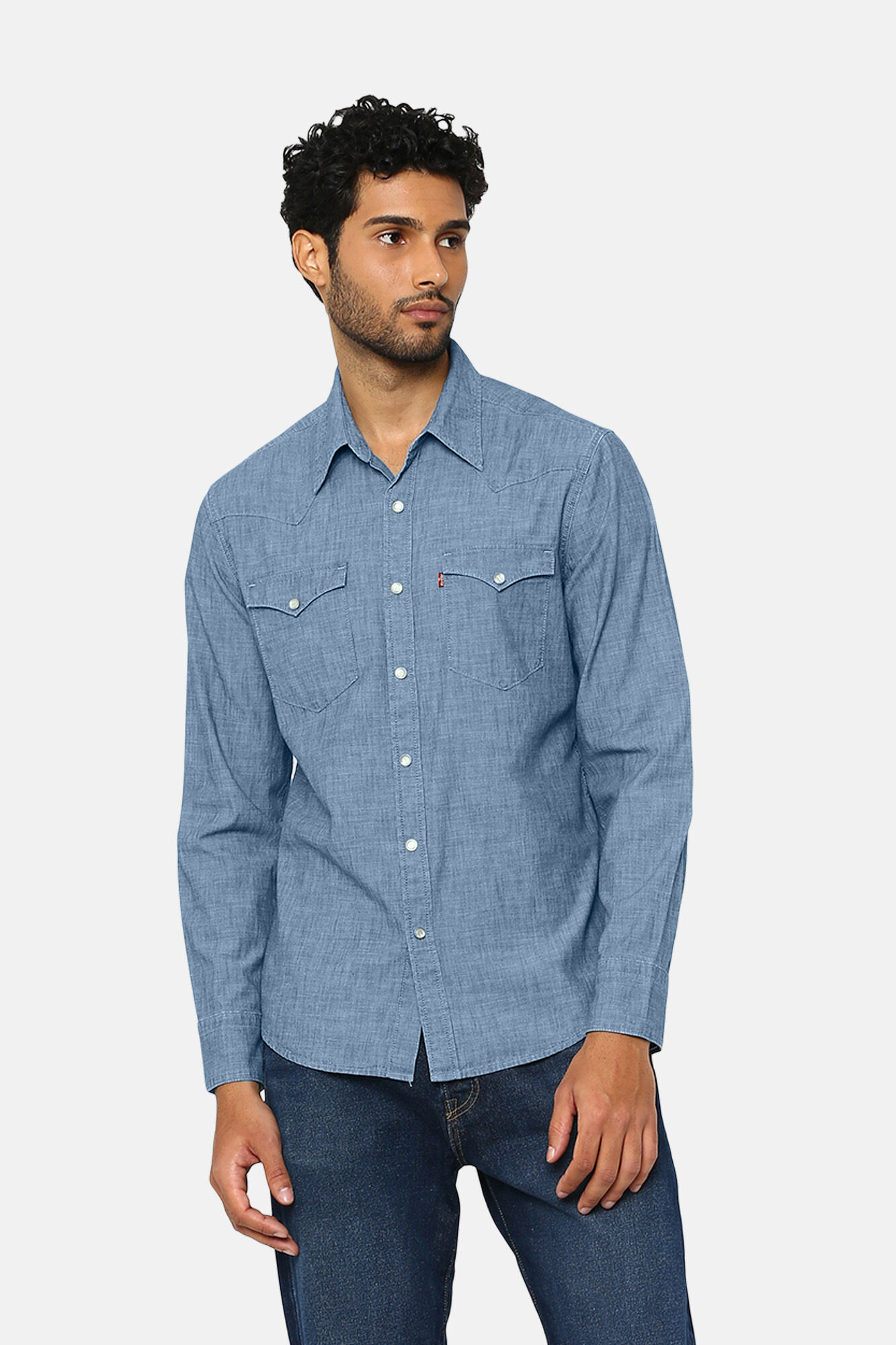 Levi s denim shirt Men s shirts Cortefiel