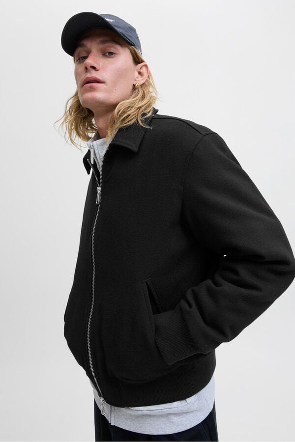 Jack & Jones Casaco bomber preto