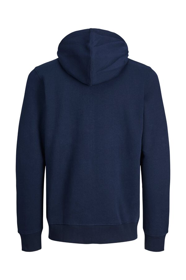 Jack & Jones Sweatshirt relaxed com capuz azul