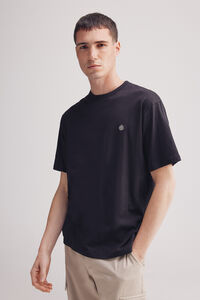 Springfield Camiseta básica com gola redonda