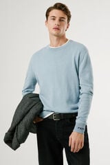 Pepe Jeans Camisola André com gola redonda azul