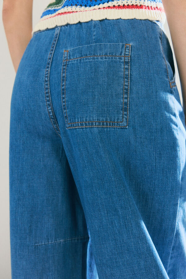 High Spirits Jeans Ribbon azul