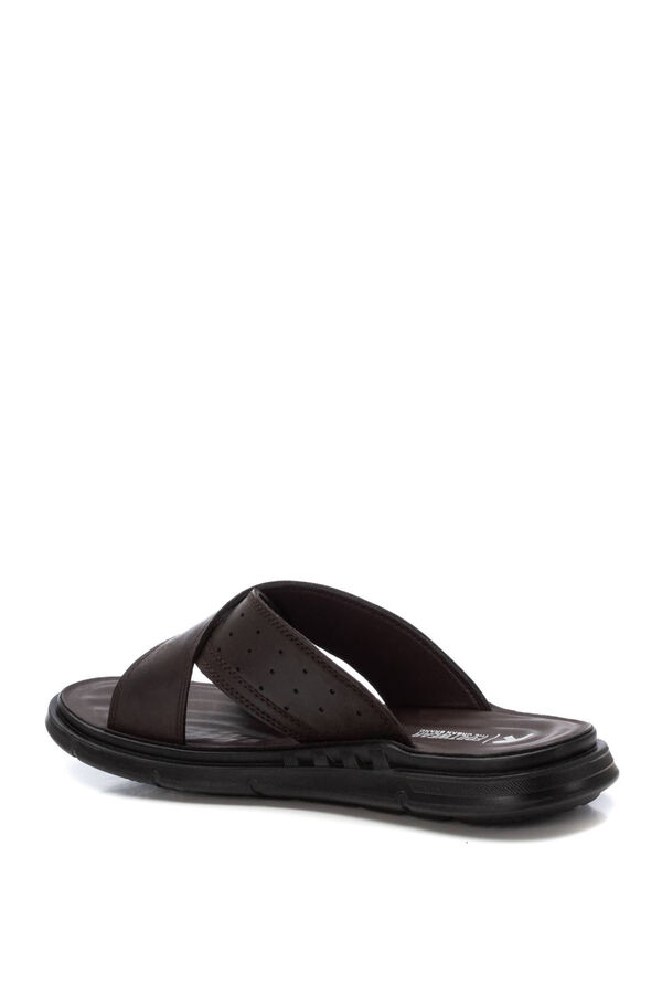 XTI Sandália masculina castanho