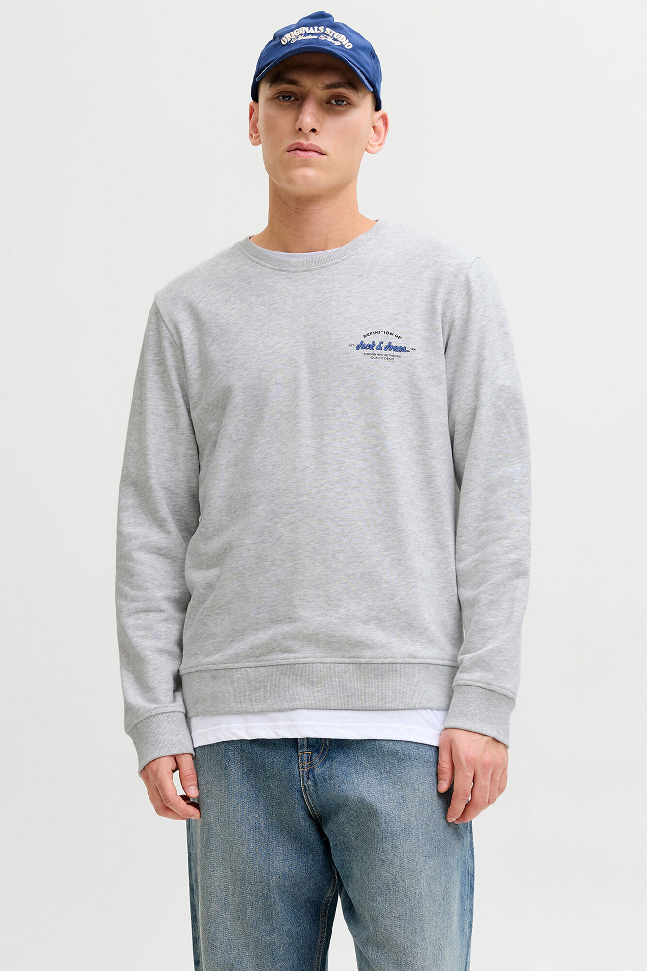 Jack & Jones Pack de 2 sudaderas b&aacute;sicas