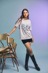 Springfield Camisola gráfica estampado