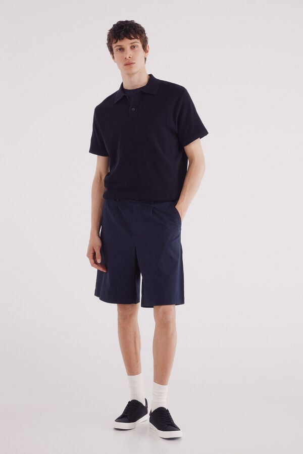 Springfield Light comfort Bermuda shorts blue