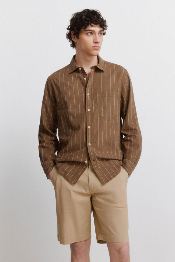 Springfield Bermuda comfort fit color bege