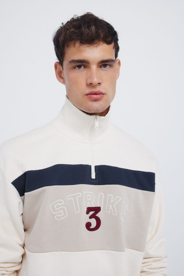 Springfield Sweatshirt Strike 3 branco