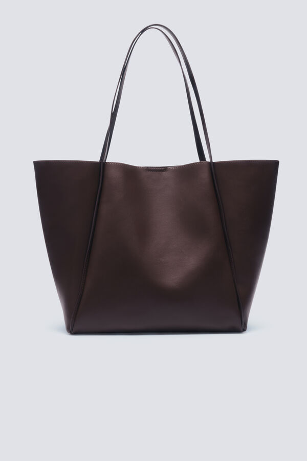 Springfield Mala tote bag macia castanho