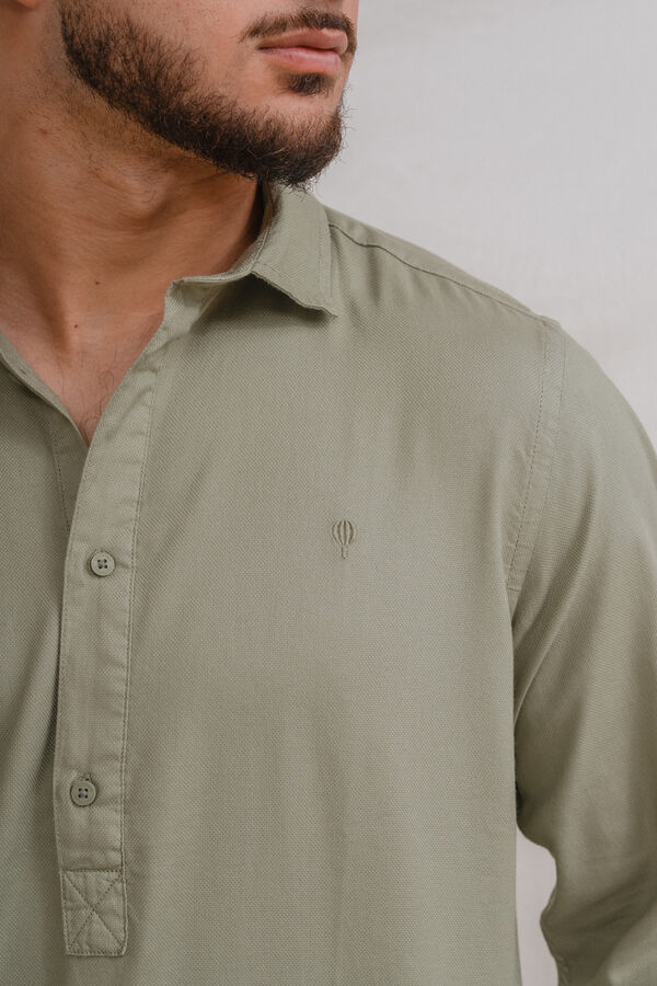Celopman Camisa polo verde