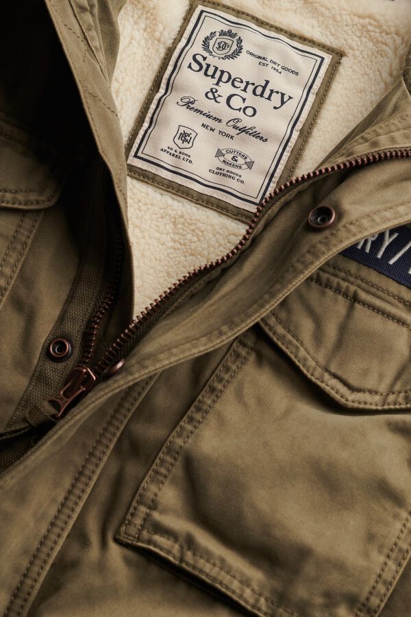 Superdry Chaqueta militar kaki