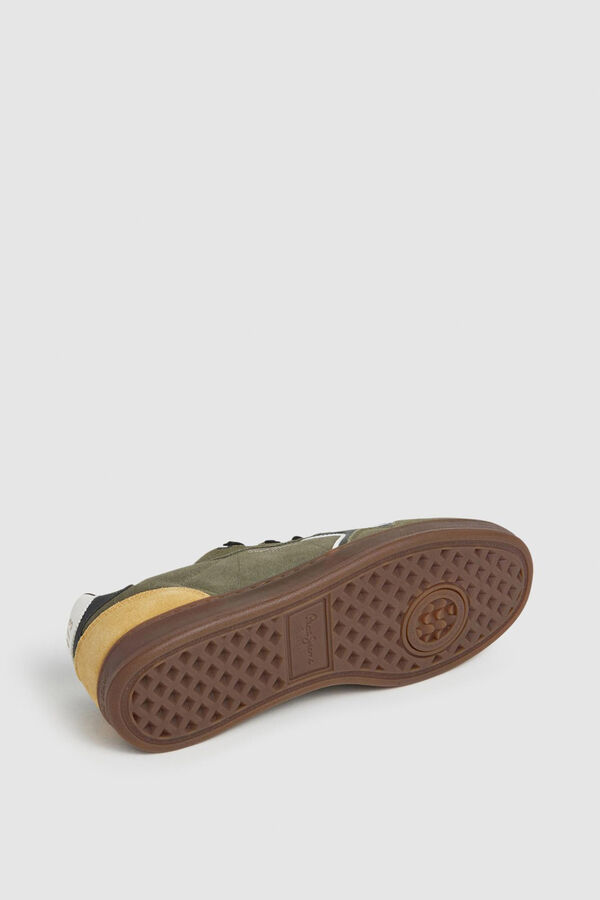 Pepe Jeans Zapatillas Ante Suela Cupsole verde