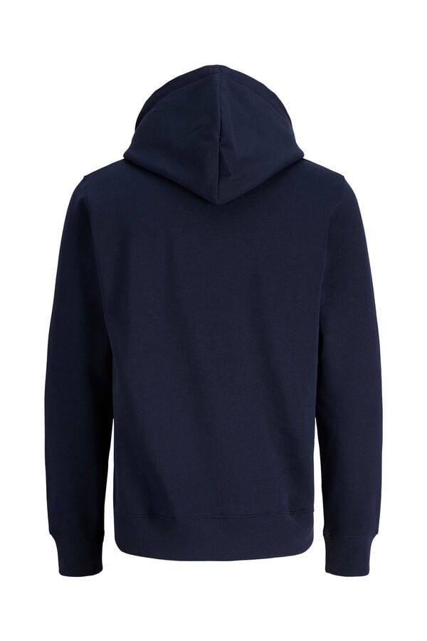 Jack & Jones PLUS Sweatshirt com capuz azul