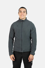 Izas Chaqueta de forro polar ligera gris
