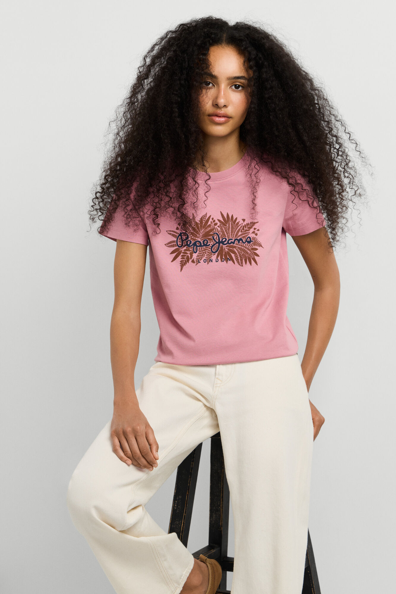 Pepe Jeans T-shirt b&aacute;sica de manga curta