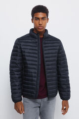 Springfield Casaco acolchoada azul