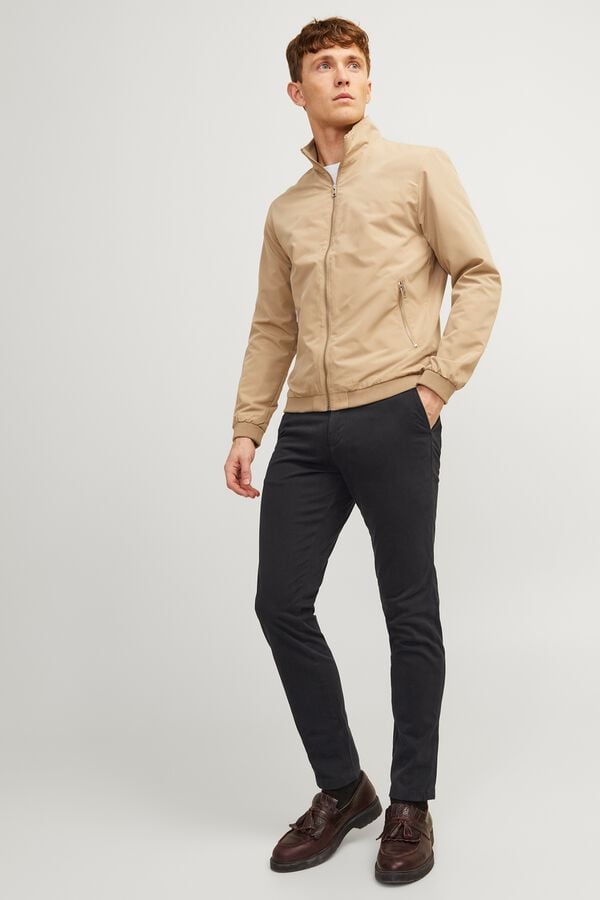 Jack & Jones Cal&ccedil;as chino slim preto