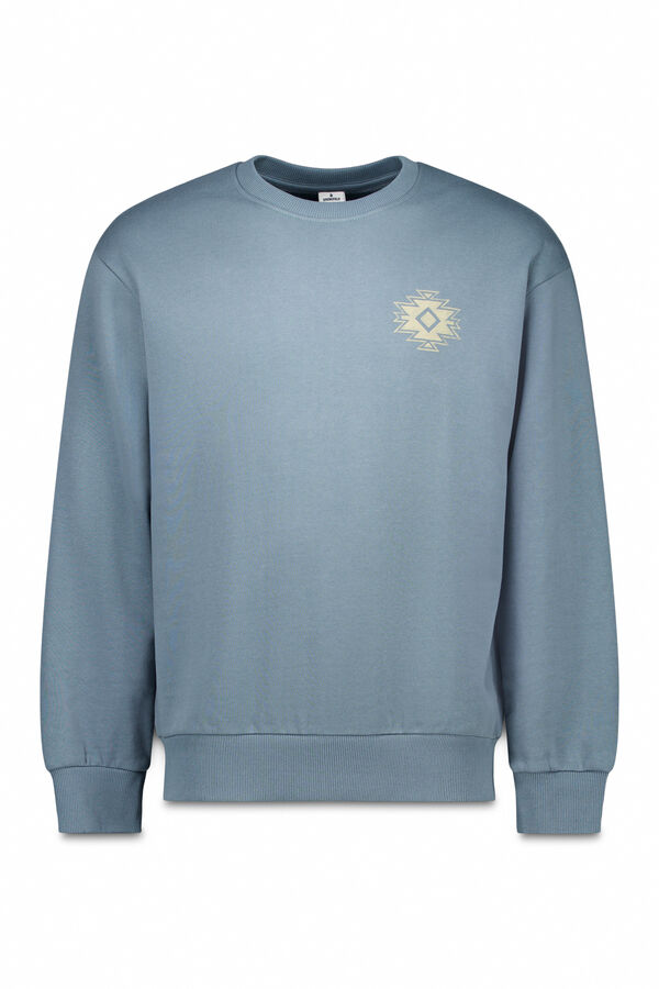 Springfield Moletom com gola caixa Legend azul