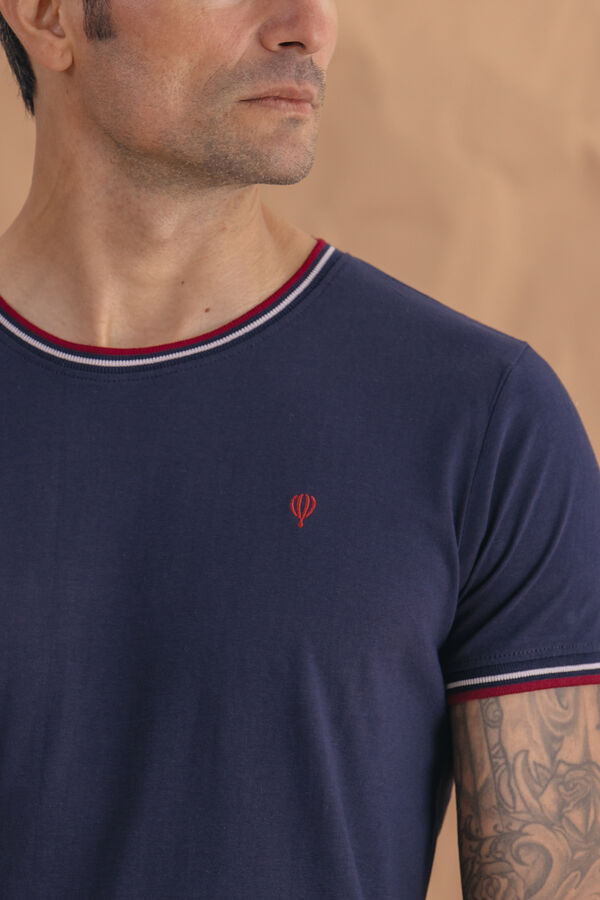 Celopman T-shirt b&aacute;sica azul