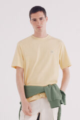 Springfield Camiseta básica com gola redonda estampado