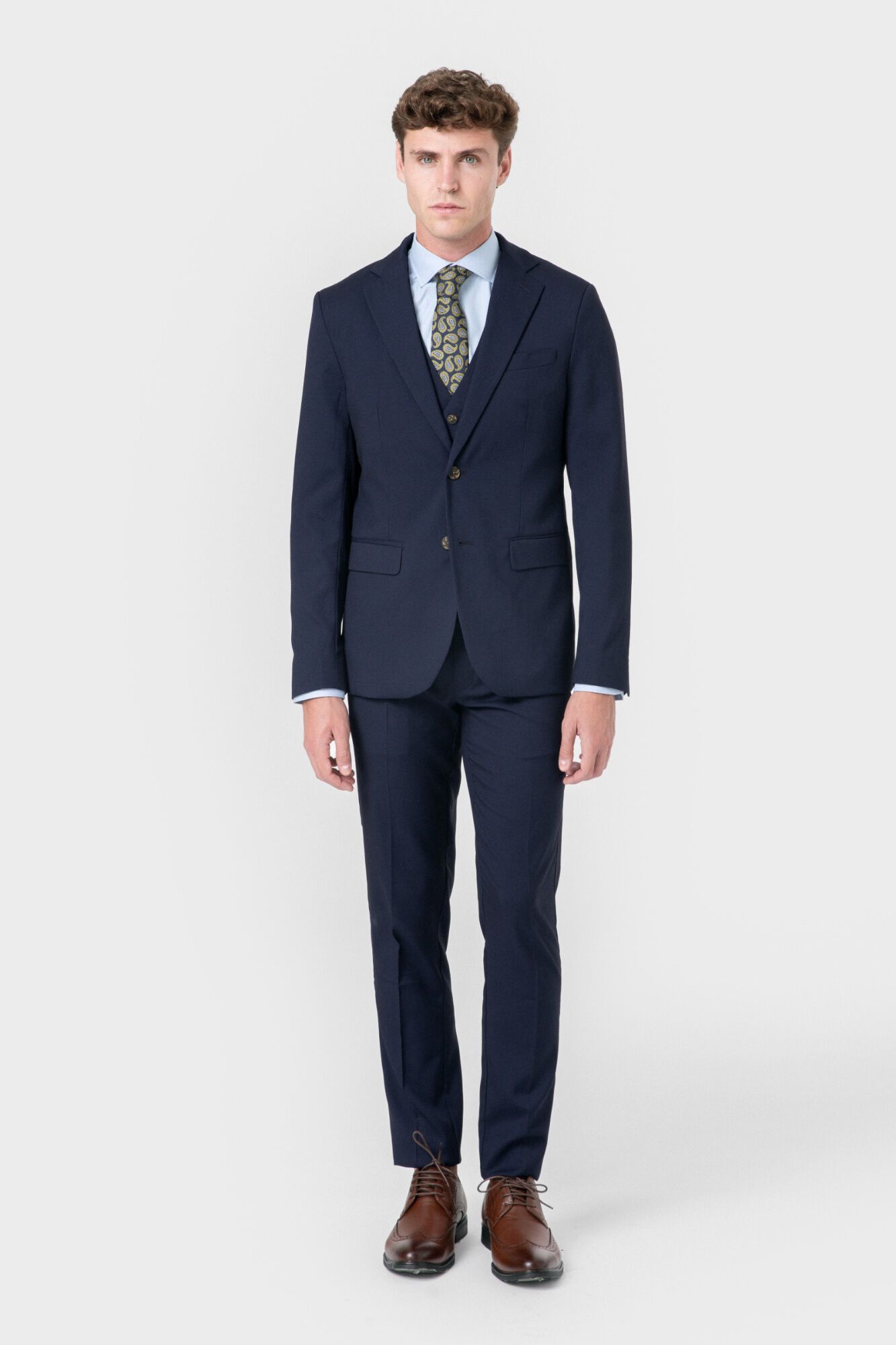 Celopman Blazer de fato olho de perdiz