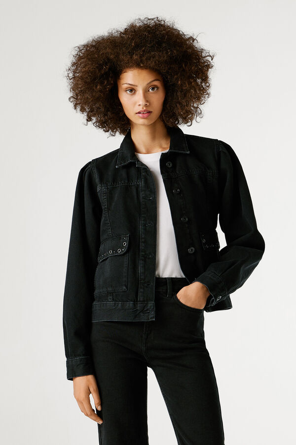 Pepe Jeans Casaco denim  preto