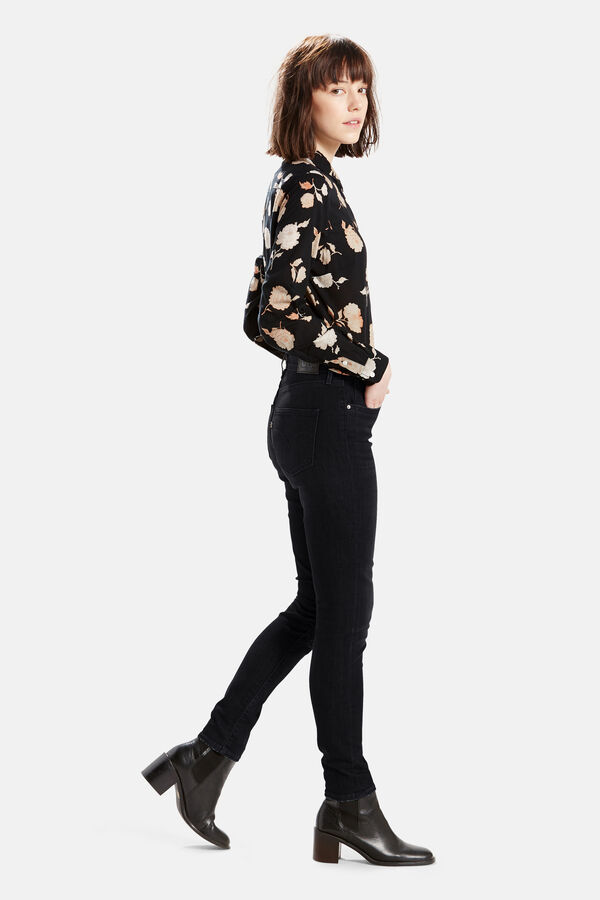 Levi's Jeans skinny de cintura alta 721™ preto