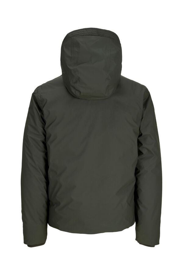 Jack & Jones Blus&atilde;o curto com capuz ajust&aacute;vel cinzento