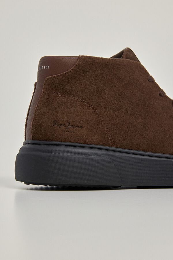 Pepe Jeans Botas de camur&ccedil;a leves castanho