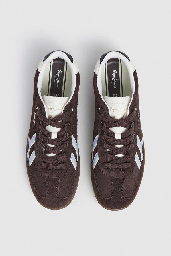Pepe Jeans Camurça Cupsole de camurça castanho