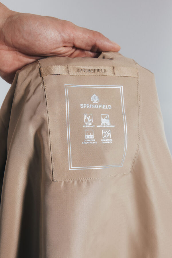 Springfield Parka técnica castanho
