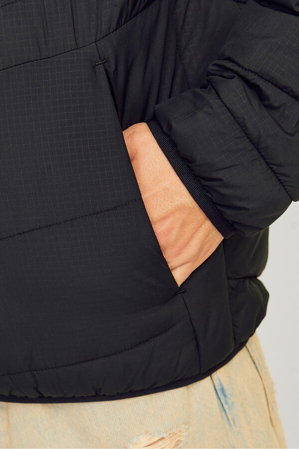 Jack & Jones Casaco acolchoado puffer preto