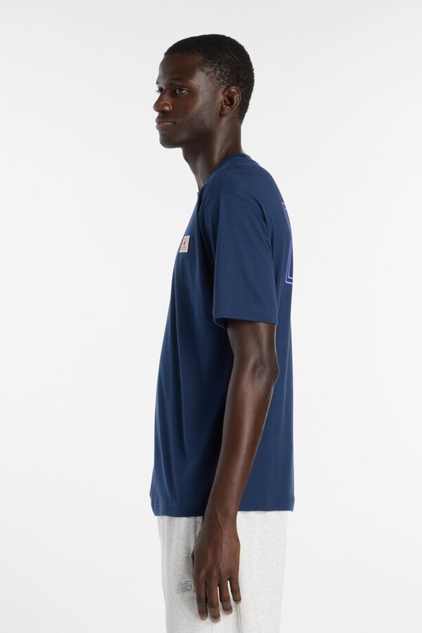 New Balance T-shirt de manga curta azul