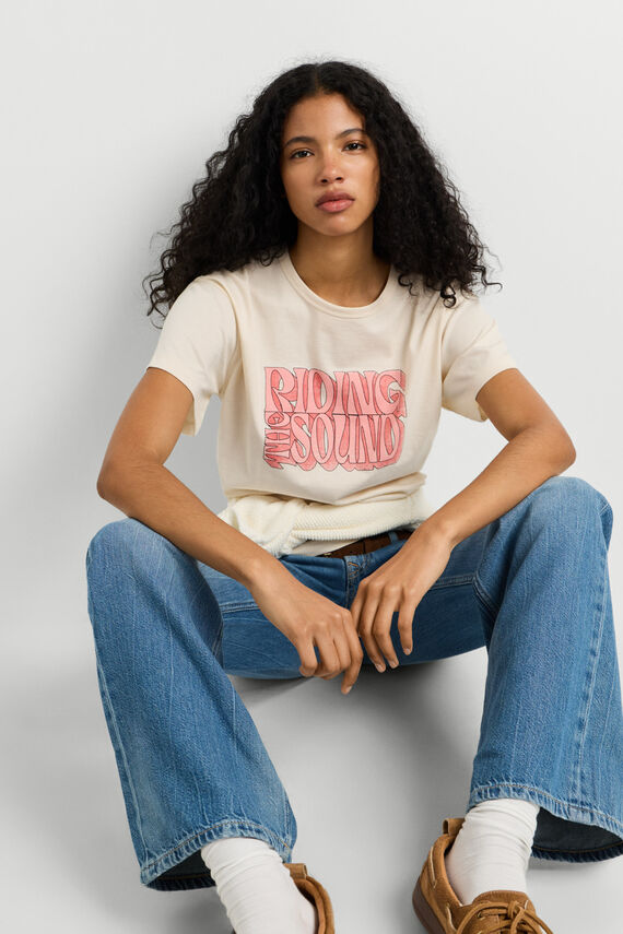 Camiseta manga corta gráfico