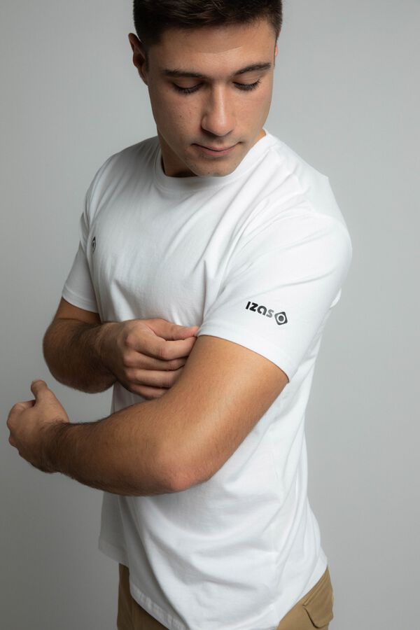 Izas T-shirt de manga curta el&aacute;stica branco