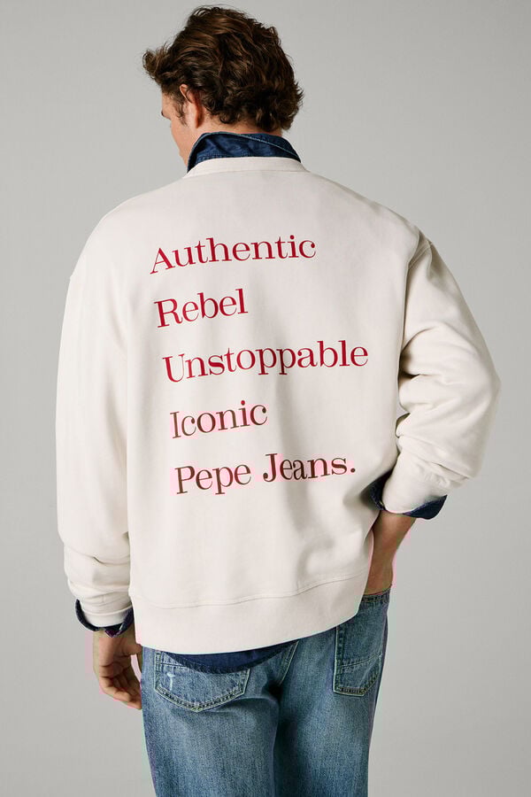 Pepe Jeans  Sweatshirt de manga comprida bege