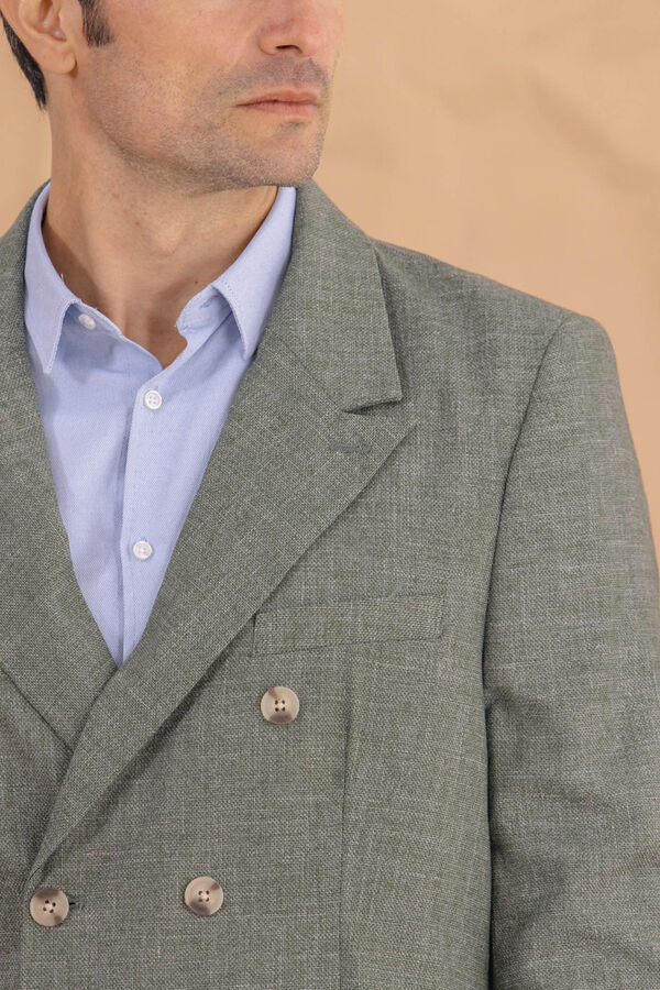 Celopman Blazer Cruzada Verde verde