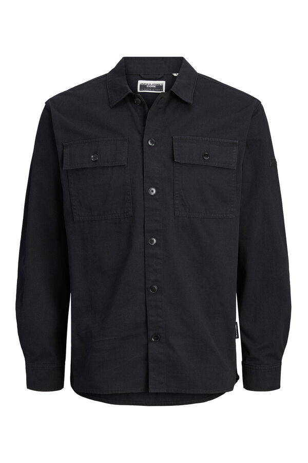 Jack & Jones Sobrecamisa clássica preto