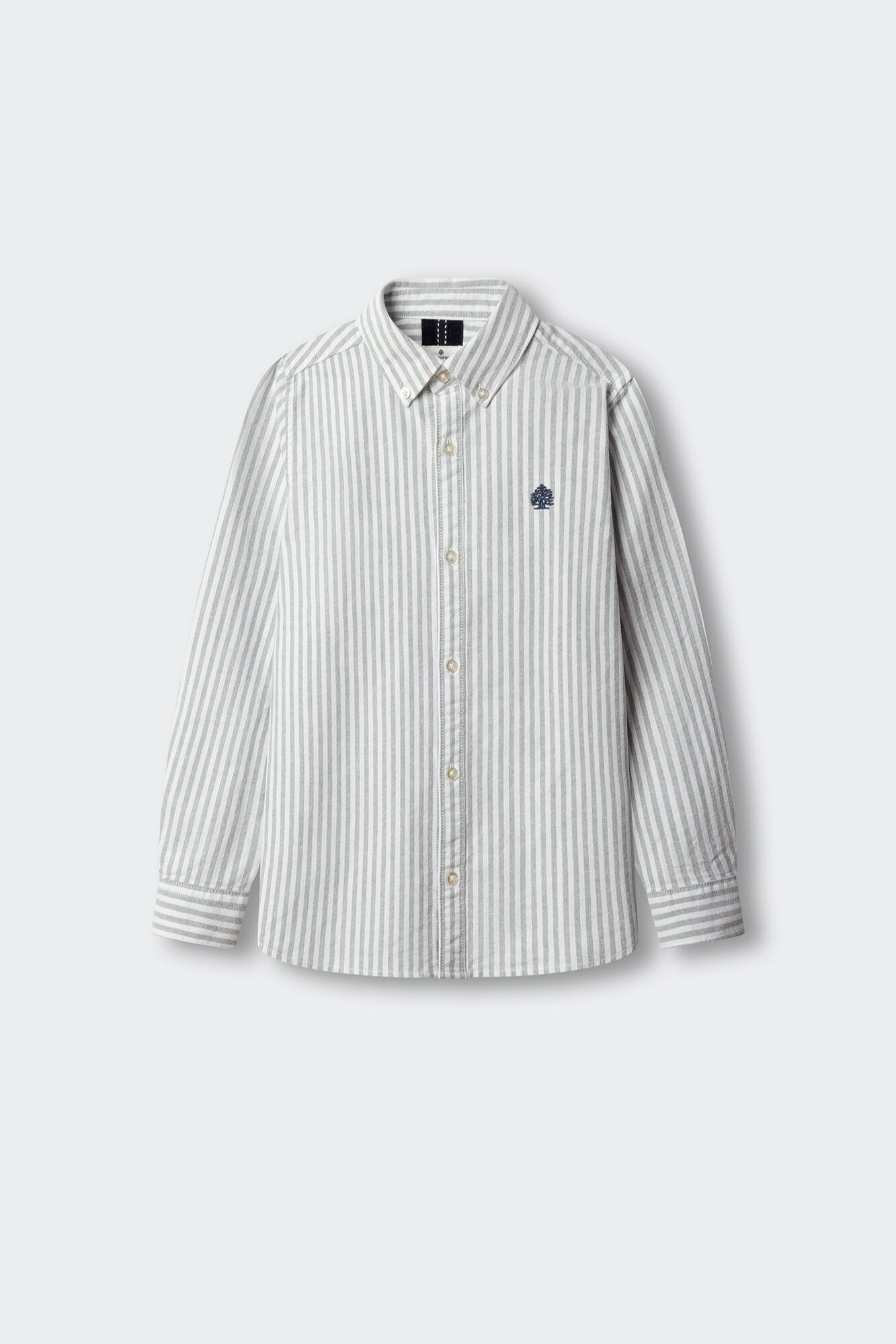 Springfield Kids Camisa de riscas Oxford para menino