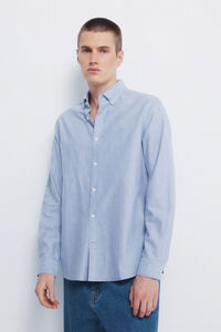 Springfield Camisa Tencel Oxford