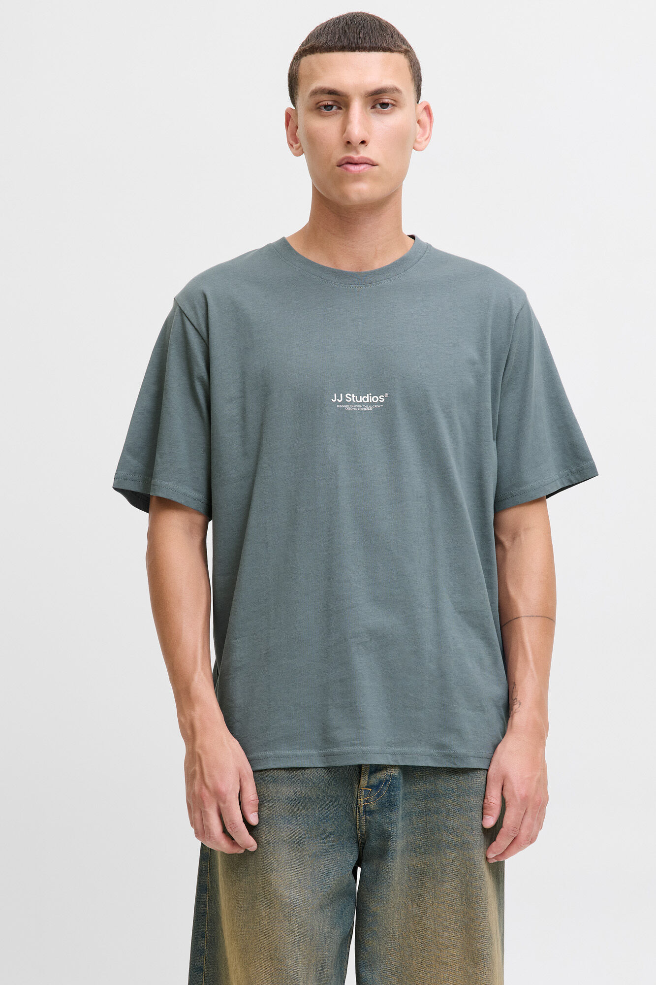 Jack & Jones Pacote com 2 camisetas de modelagem regular