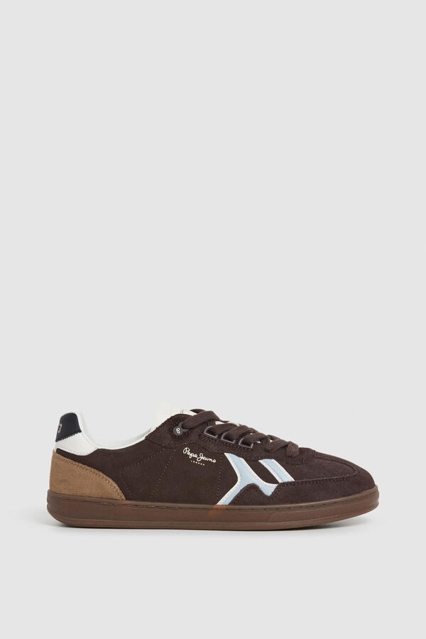 Pepe Jeans Zapatillas Ante Suela Cupsole marrón