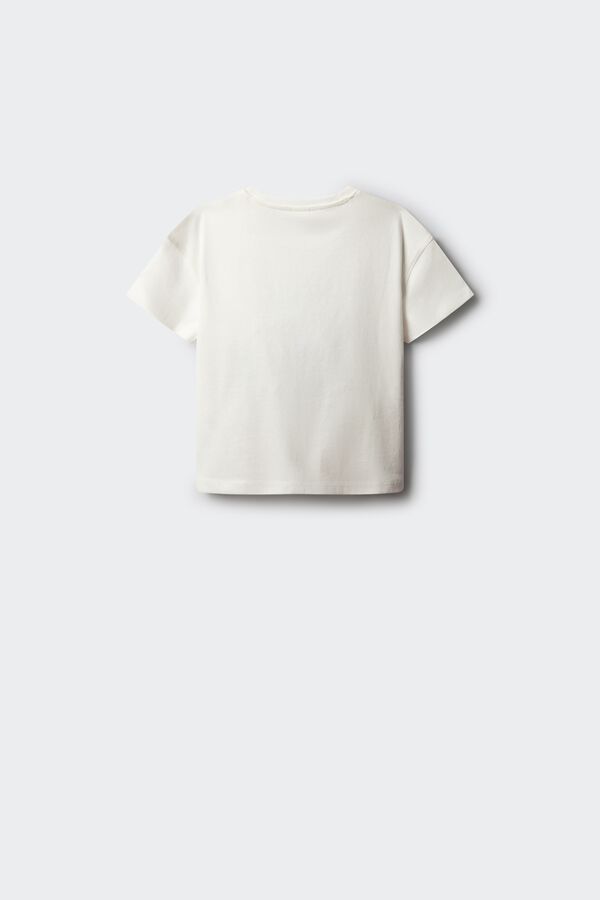 Springfield Kids T-shirt "Love" menina bege