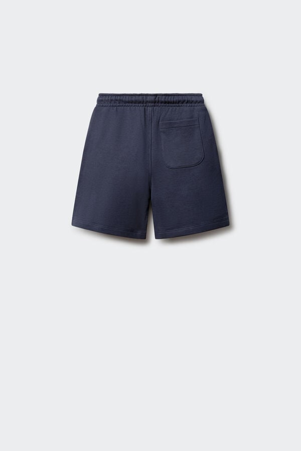 Springfield Kids Basic jogger Bermuda shorts black