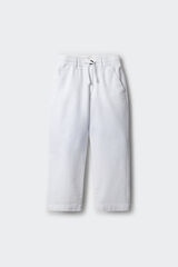 Springfield Kids Calças chino linho rapaz branco