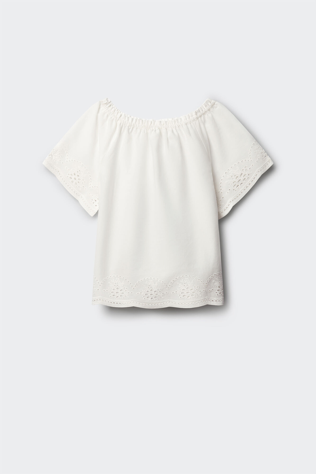 Springfield Kids Blusa bordada para menina