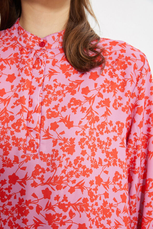 Trendyol Vestido maxi de manga comprida vermelho