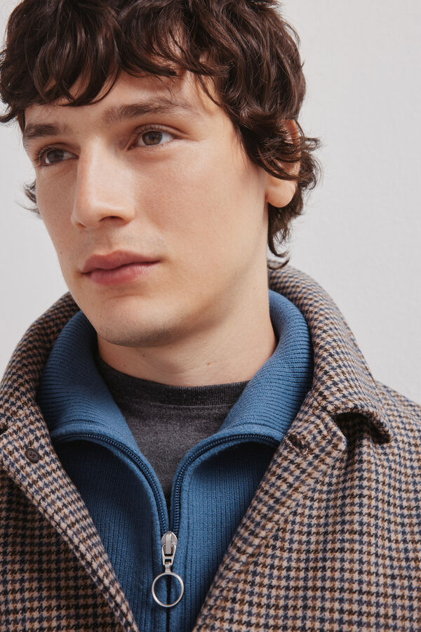 Springfield Casaco sobretudo castanho